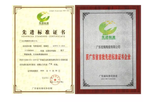 亚搏体育官网入口app
地砖和瓷砖荣获广东省首批“先进标准”证书图