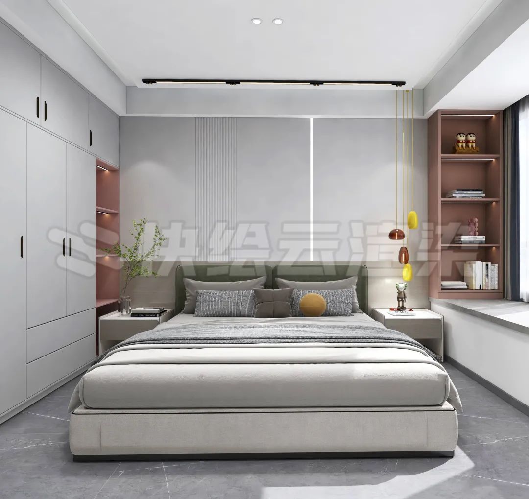 亚搏体育官网入口app
质感砖灰色系卧室家居空间效果图